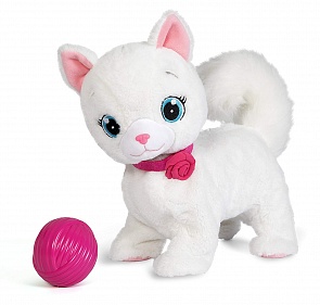 Интерактивная игрушка - Кошка Bianca, с клубком, 5 действий (IMC toys, 95847)
